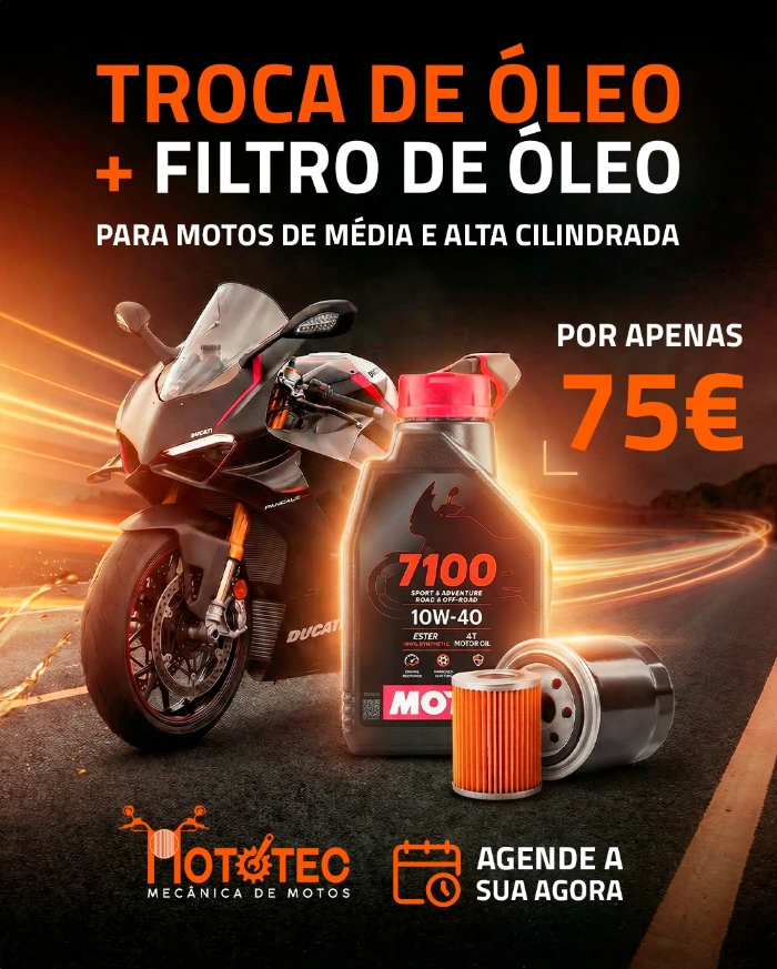 Campanha de troca de óleo para Mototec