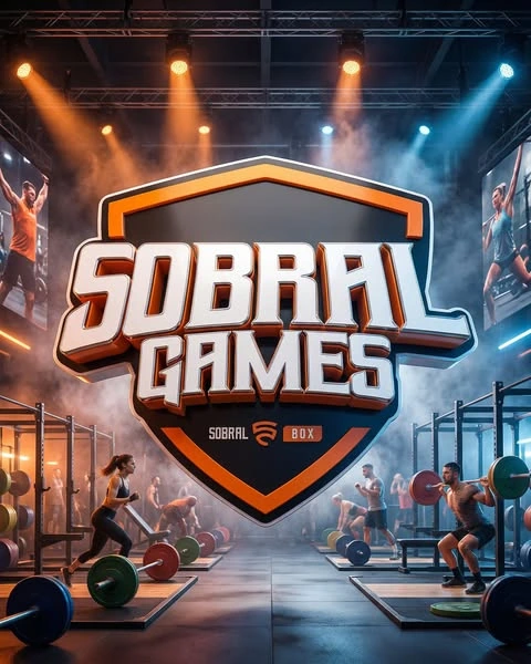 Arte de divulgação esportiva para Sobral Games